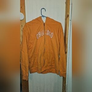 Orange Chicago Hoodie Size Womens 2xl